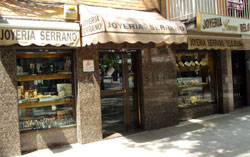 Fachada Joyería Relojería Serrano Alcorcon